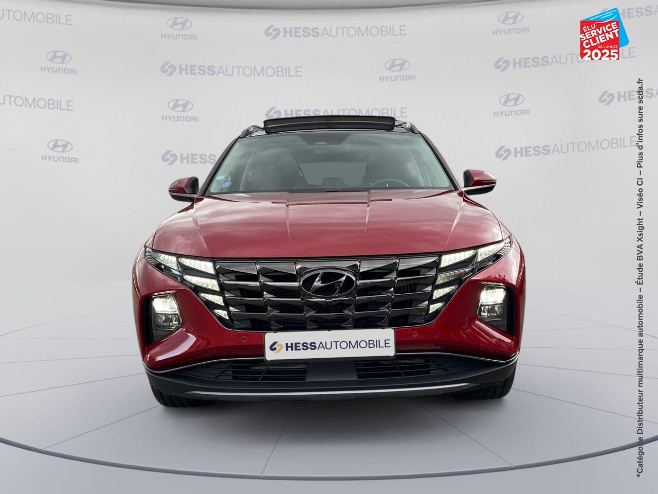 Véhicule d'occasion HYUNDAI TUCSON 1.6 T-GDI 230CH HYBRID EXECUTIVE BVA6 TOUVRANT SIEGES CHAUF/VENTIL/CUIR VOLANT CHAUF CAMERA chez Hyundai Reims