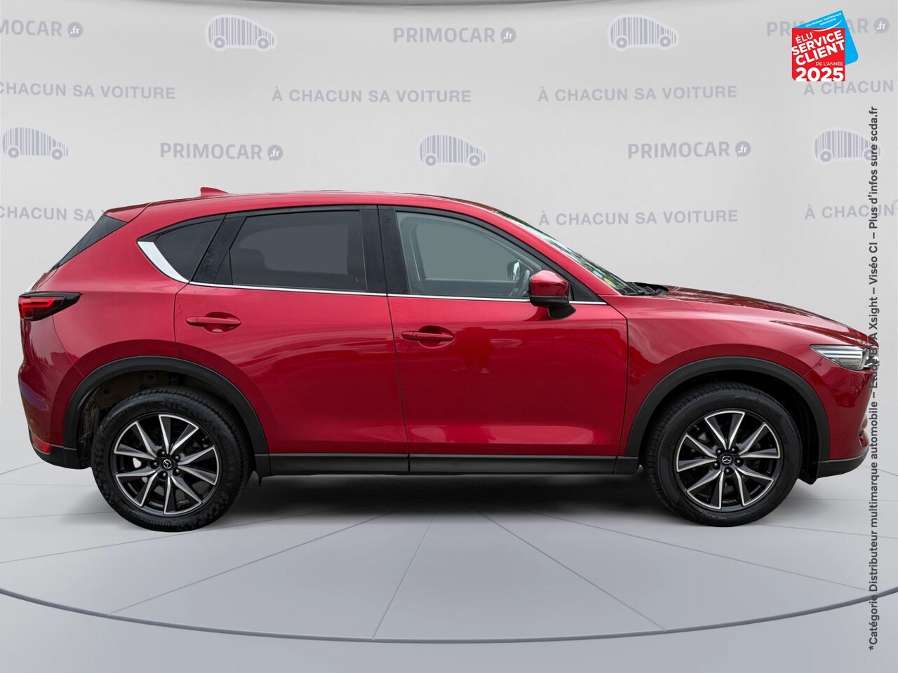 Véhicule d'occasion MAZDA CX-5 2.2 SKYACTIV-D 184 SELECTION 4X4 BVA EURO6D-T TPANO SIEGES CHAUF/CUIR GPS chez Primocar
