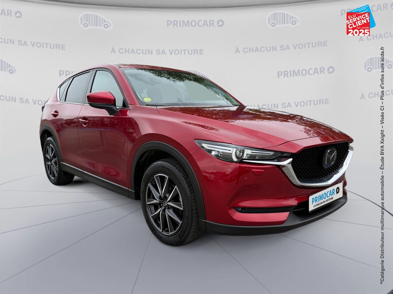Véhicule d'occasion MAZDA CX-5 2.2 SKYACTIV-D 184 SELECTION 4X4 BVA EURO6D-T TPANO SIEGES CHAUF/CUIR GPS chez Primocar