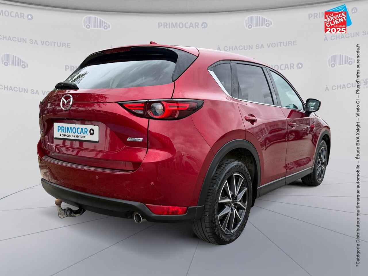 Véhicule d'occasion MAZDA CX-5 2.2 SKYACTIV-D 184 SELECTION 4X4 BVA EURO6D-T TPANO SIEGES CHAUF/CUIR GPS chez Primocar