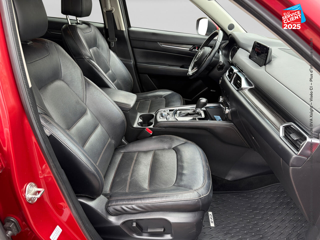 Véhicule d'occasion MAZDA CX-5 2.2 SKYACTIV-D 184 SELECTION 4X4 BVA EURO6D-T TPANO SIEGES CHAUF/CUIR GPS chez Primocar