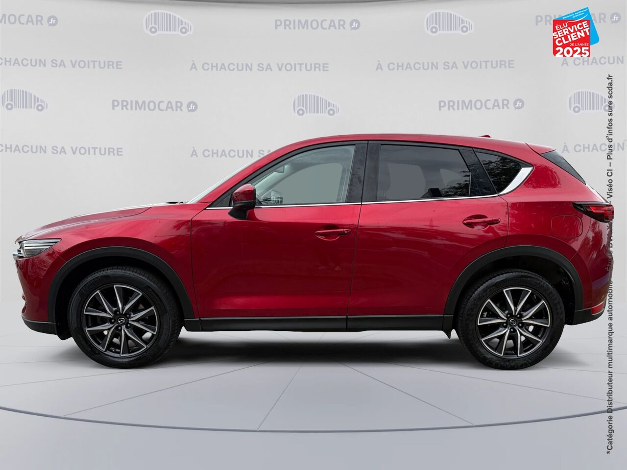 Véhicule d'occasion MAZDA CX-5 2.2 SKYACTIV-D 184 SELECTION 4X4 BVA EURO6D-T TPANO SIEGES CHAUF/CUIR GPS chez Primocar