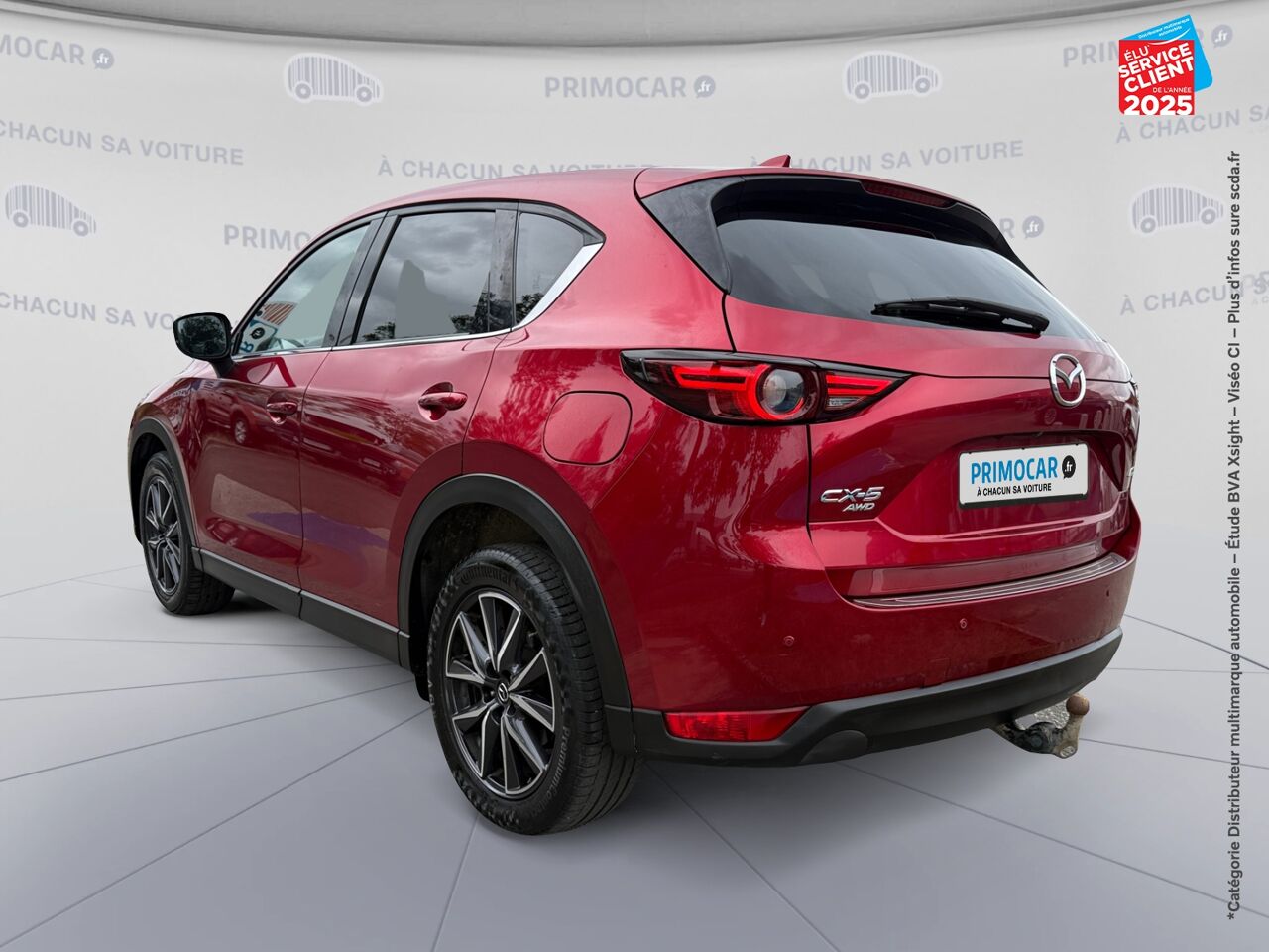 Véhicule d'occasion MAZDA CX-5 2.2 SKYACTIV-D 184 SELECTION 4X4 BVA EURO6D-T TPANO SIEGES CHAUF/CUIR GPS chez Primocar