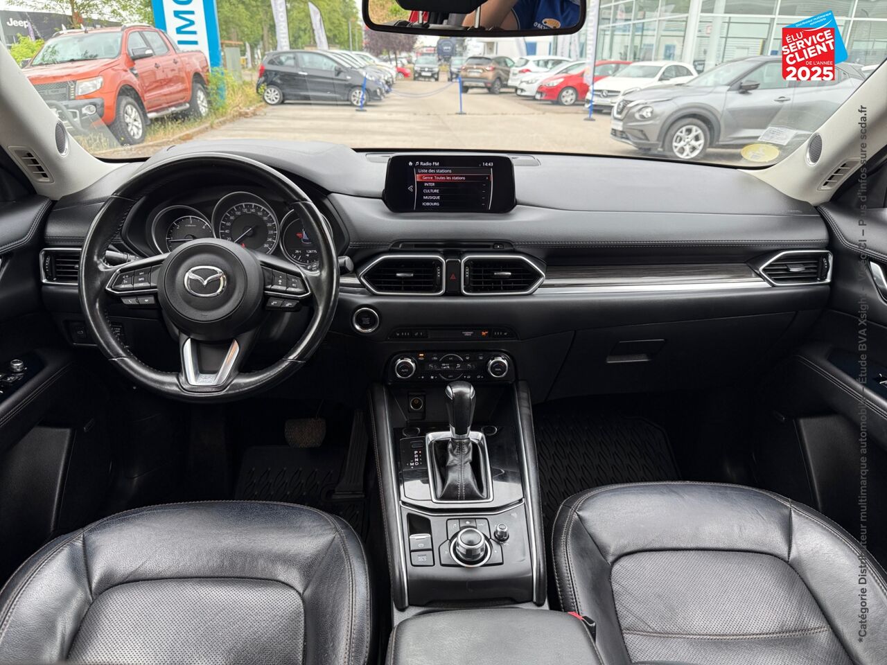 Véhicule d'occasion MAZDA CX-5 2.2 SKYACTIV-D 184 SELECTION 4X4 BVA EURO6D-T TPANO SIEGES CHAUF/CUIR GPS chez Primocar