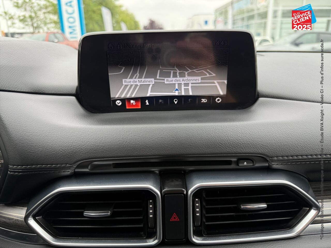 Véhicule d'occasion MAZDA CX-5 2.2 SKYACTIV-D 184 SELECTION 4X4 BVA EURO6D-T TPANO SIEGES CHAUF/CUIR GPS chez Primocar