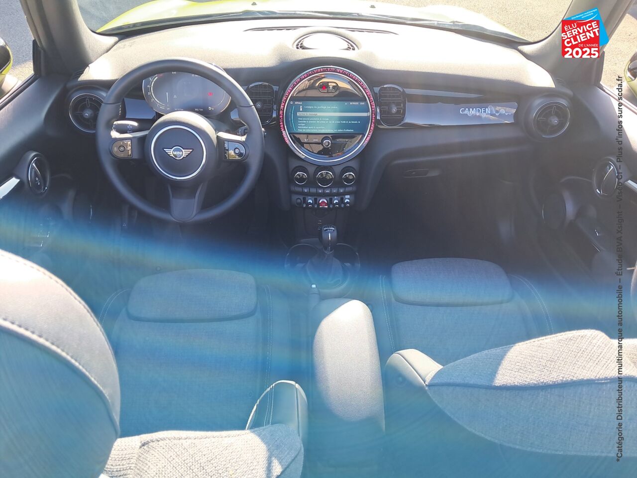 Véhicule d'occasion MINI CABRIO COOPER 136CH EDITION CAMDEN chez MINI Lons-Le-Saunier