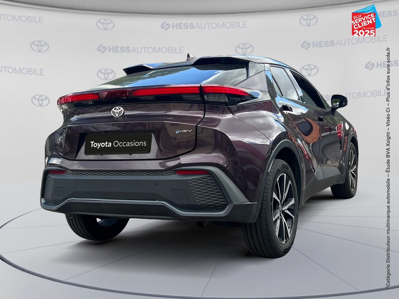 Véhicule d'occasion TOYOTA C-HR 1.8 140CH DESIGN NG23 chez Hyundai Reims