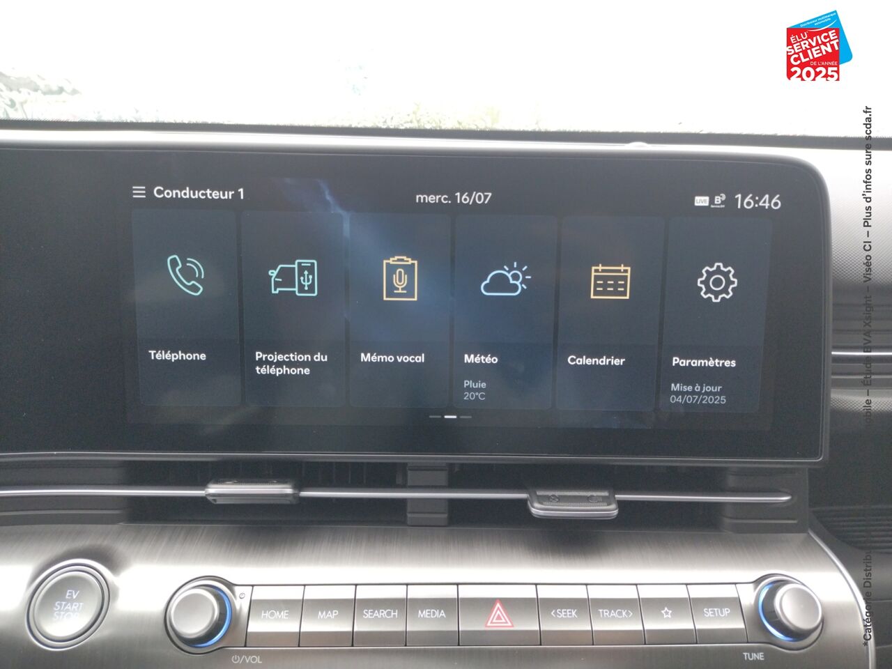Véhicule d'occasion HYUNDAI KONA ELECTRIC 65KWH - 217CH CREATIVE chez Fiat Mulhouse