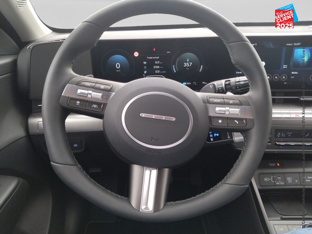 Véhicule d'occasion HYUNDAI KONA ELECTRIC 65KWH - 217CH CREATIVE chez Fiat Mulhouse