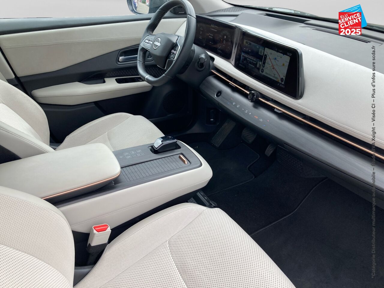 Véhicule d'occasion NISSAN ARIYA 87KWH 242CH EVOLVE chez Opel Beaune