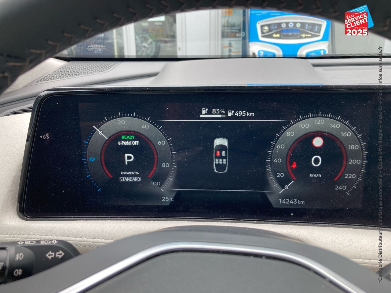 Véhicule d'occasion NISSAN ARIYA 87KWH 242CH EVOLVE chez Opel Beaune