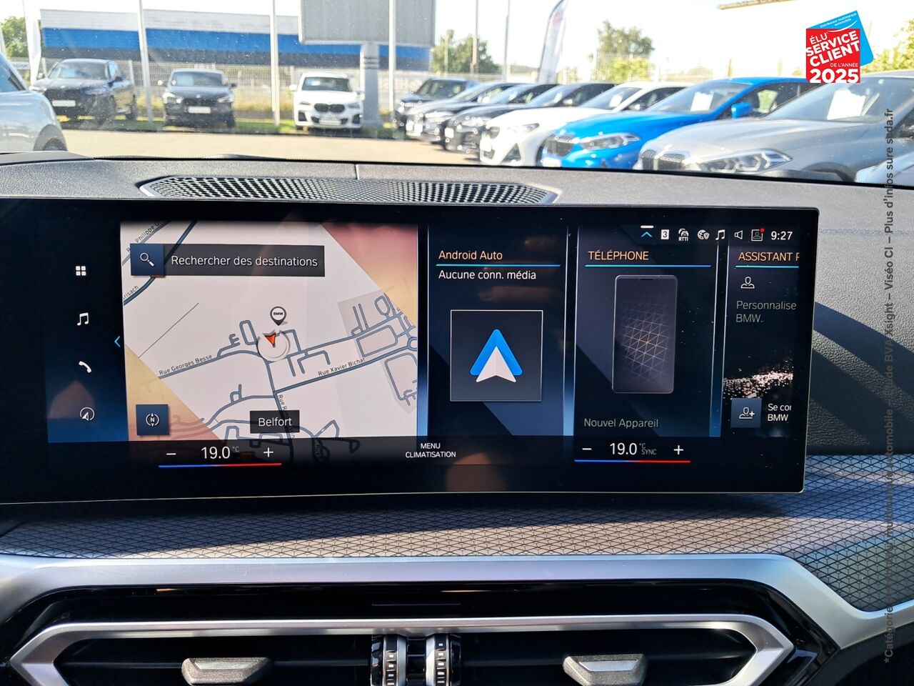 Véhicule d'occasion BMW SERIE 3 320DA XDRIVE 190CH M SPORT TOUVRANT SIEGES CHAUF/CUIR GPS CAMERA CARPLAY HUD H/KARDON chez HESS Automobile