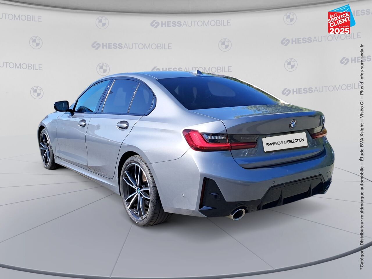 Véhicule d'occasion BMW SERIE 3 320DA XDRIVE 190CH M SPORT TOUVRANT SIEGES CHAUF/CUIR GPS CAMERA CARPLAY HUD H/KARDON chez HESS Automobile