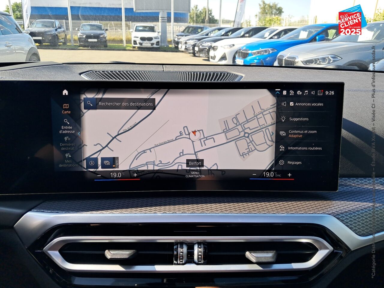 Véhicule d'occasion BMW SERIE 3 320DA XDRIVE 190CH M SPORT TOUVRANT SIEGES CHAUF/CUIR GPS CAMERA CARPLAY HUD H/KARDON chez HESS Automobile