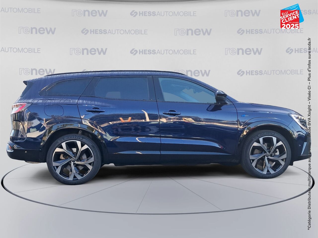 Véhicule d'occasion RENAULT ESPACE 1.2 E-TECH FULL HYBRID 200CH ESPRIT ALPINE chez Nissan Thionville
