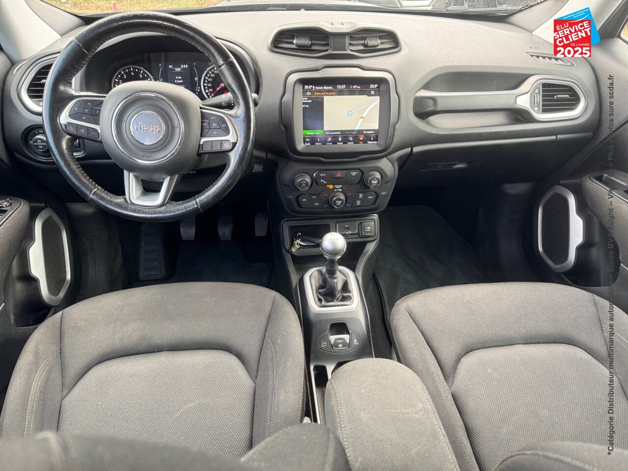 Véhicule d'occasion JEEP RENEGADE 1.6 E.TORQ EVO SS 110CH ASPEN chez HESS Automobile