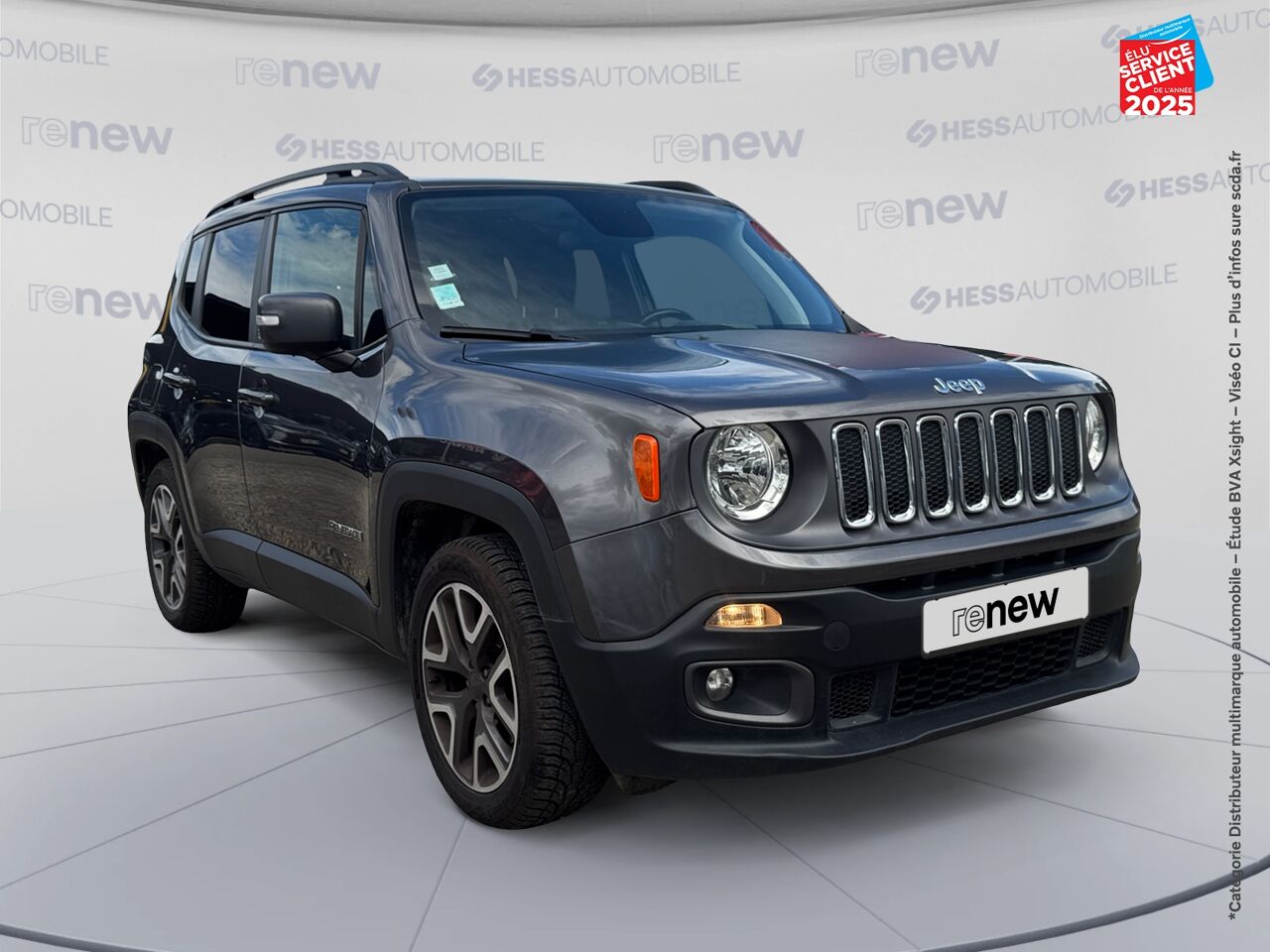 Véhicule d'occasion JEEP RENEGADE 1.6 E.TORQ EVO SS 110CH ASPEN chez HESS Automobile