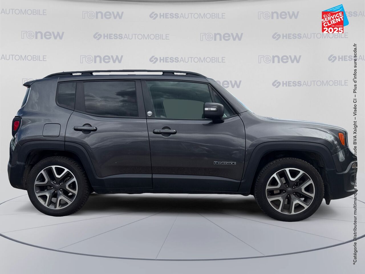 Véhicule d'occasion JEEP RENEGADE 1.6 E.TORQ EVO SS 110CH ASPEN chez HESS Automobile