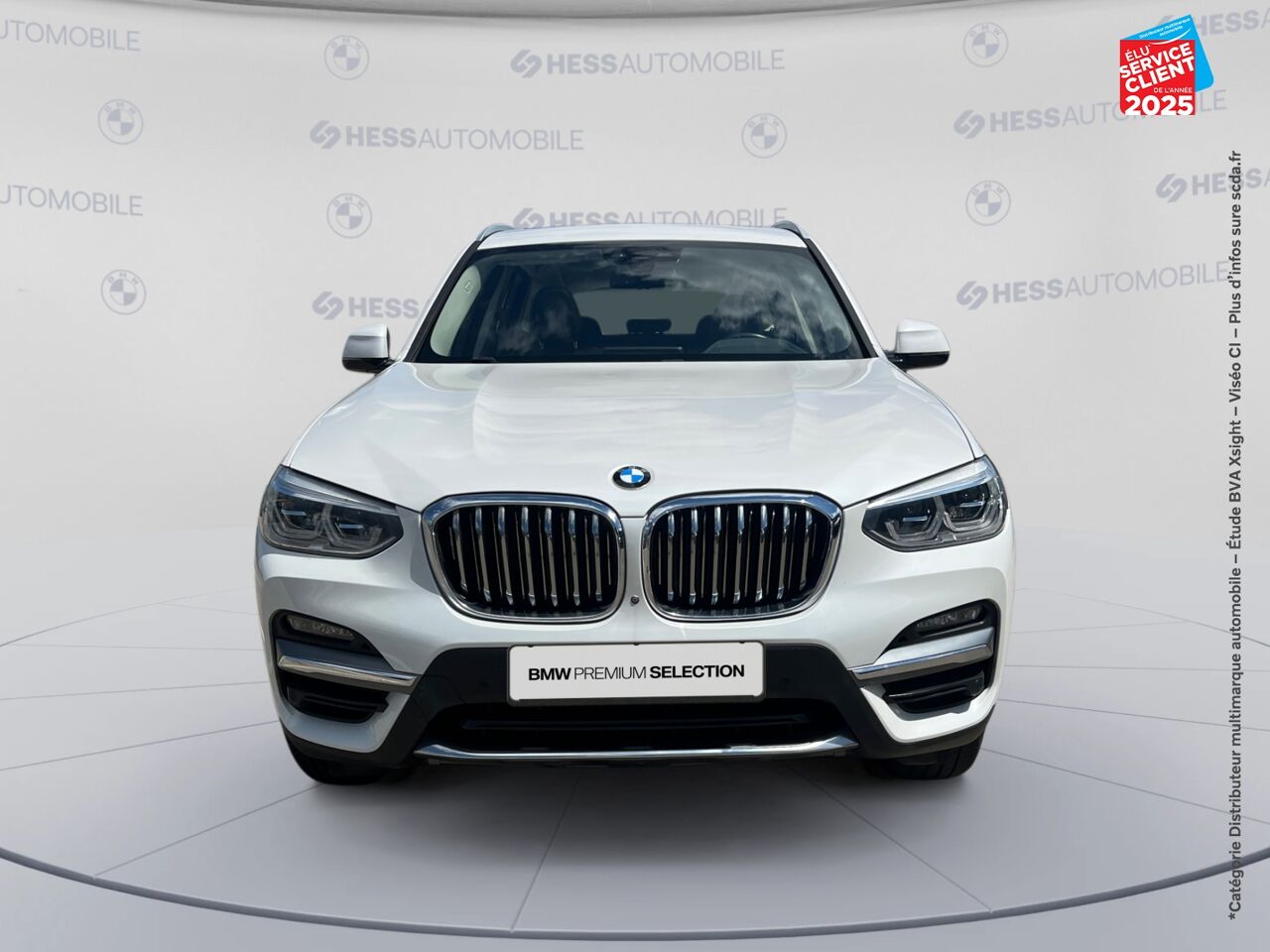 Véhicule d'occasion BMW X3 XDRIVE30IA 252CH LUXURY EURO6D-T TPANO SIEGES CHAUF/CUIR chez Nissan Strasbourg