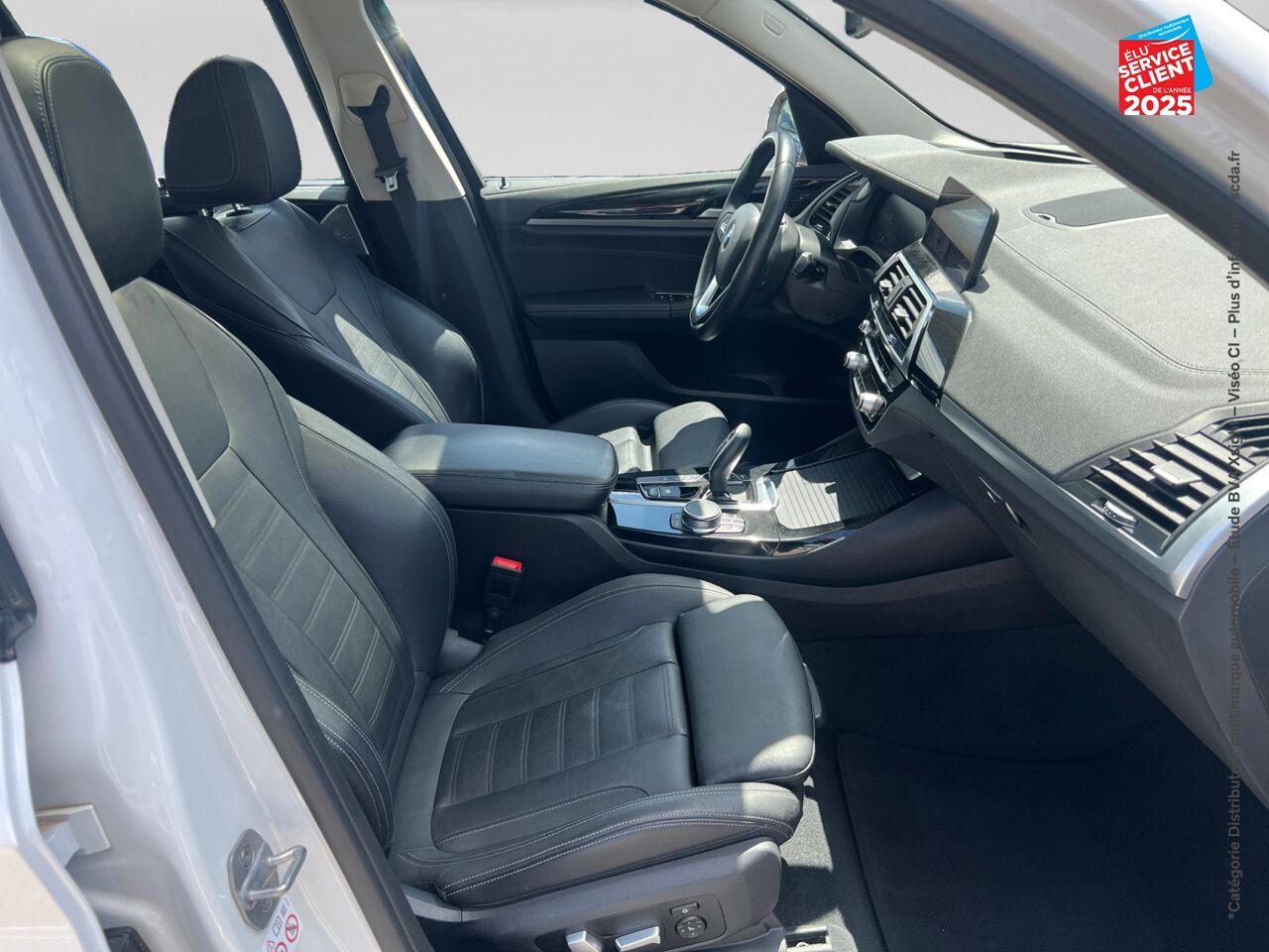 Véhicule d'occasion BMW X3 XDRIVE30IA 252CH LUXURY EURO6D-T TPANO SIEGES CHAUF/CUIR chez Nissan Strasbourg