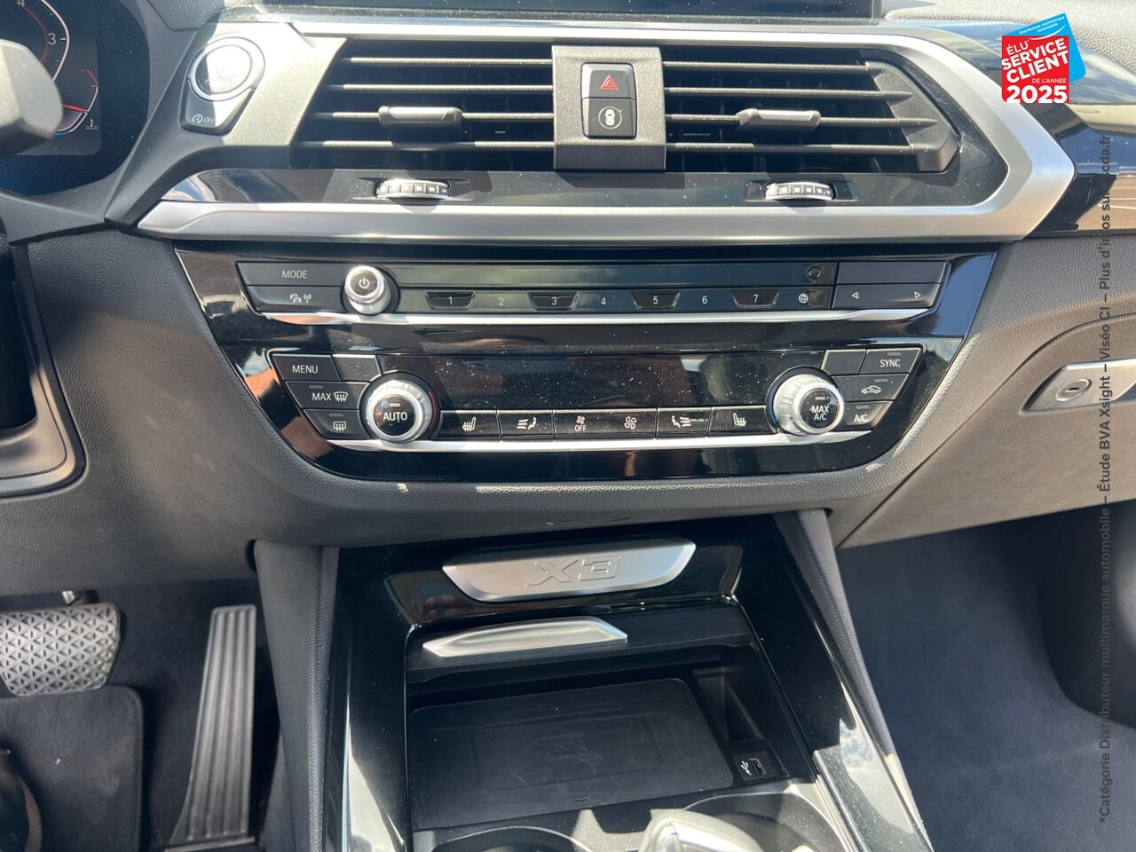 Véhicule d'occasion BMW X3 XDRIVE30IA 252CH LUXURY EURO6D-T TPANO SIEGES CHAUF/CUIR chez Nissan Strasbourg