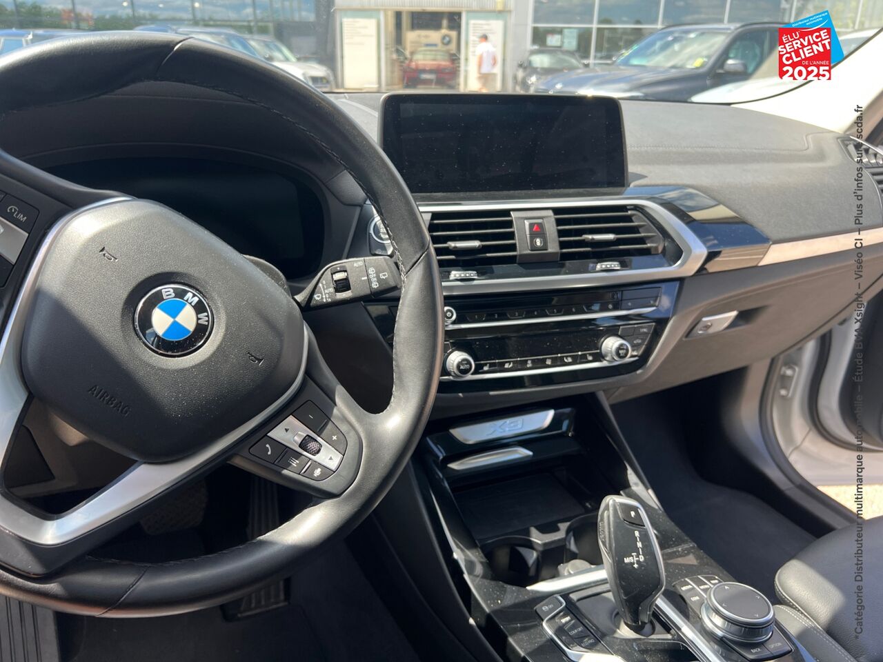 Véhicule d'occasion BMW X3 XDRIVE30IA 252CH LUXURY EURO6D-T TPANO SIEGES CHAUF/CUIR chez Nissan Strasbourg