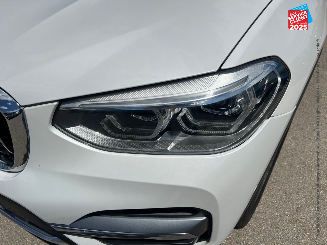 Véhicule d'occasion BMW X3 XDRIVE30IA 252CH LUXURY EURO6D-T TPANO SIEGES CHAUF/CUIR chez Nissan Strasbourg