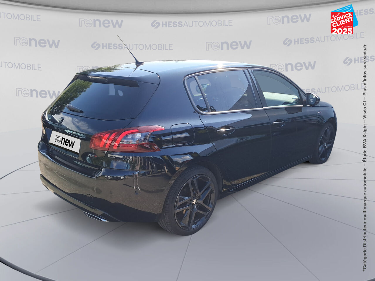 Véhicule d'occasion PEUGEOT 308 2.0 BLUEHDI 180CH S/S GT EAT8 GPS CAMERA CARPLAY chez Toyota Thionville