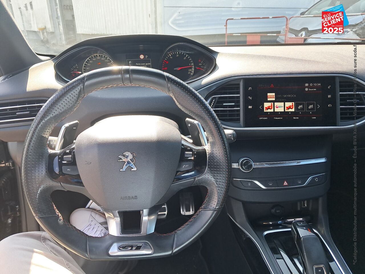 Véhicule d'occasion PEUGEOT 308 2.0 BLUEHDI 180CH S/S GT EAT8 GPS CAMERA CARPLAY chez Toyota Thionville