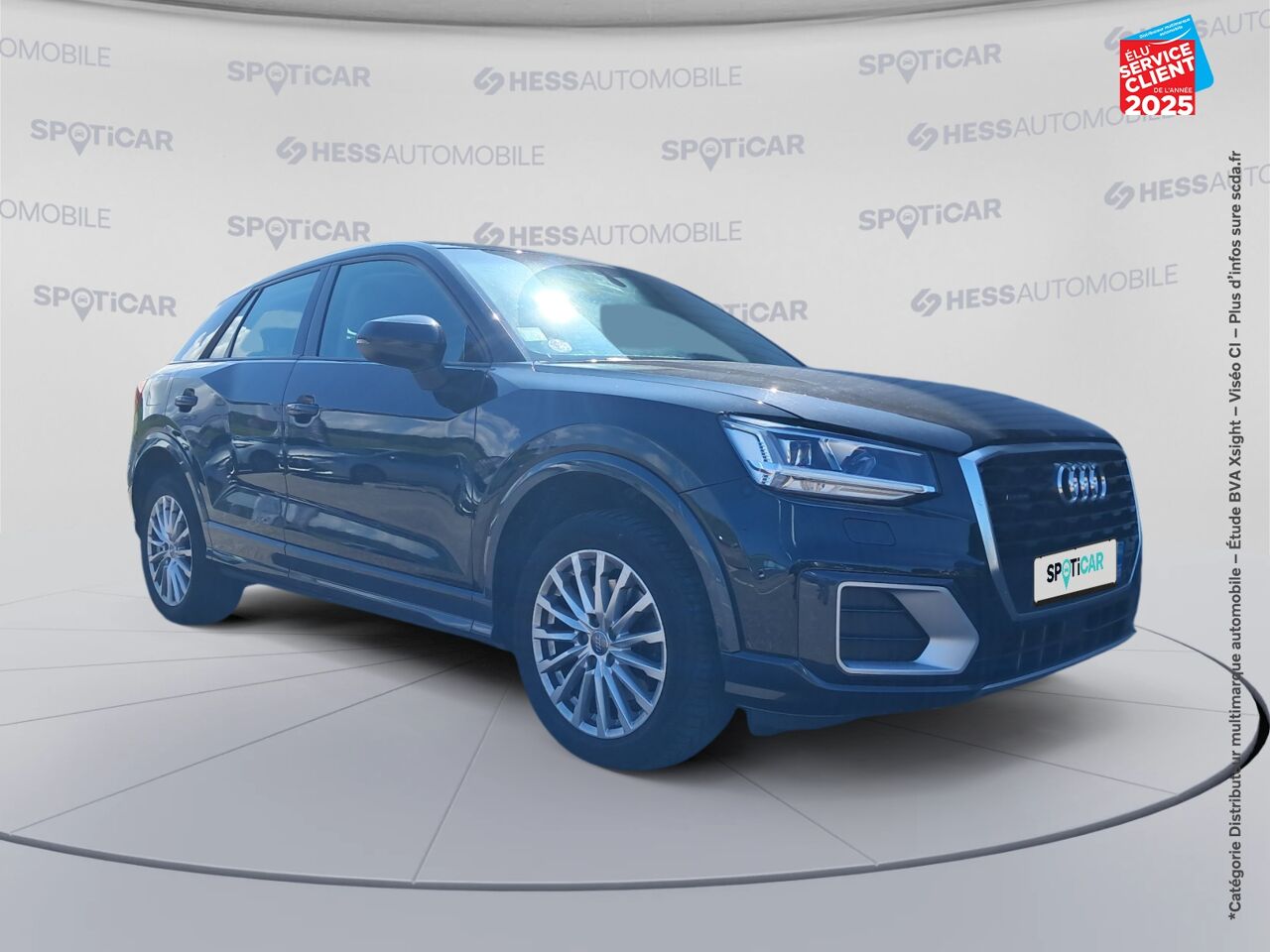 Véhicule d'occasion AUDI Q2 40 TFSI 190CH S LINE QUATTRO S TRONIC 7 EURO6D-T chez Toyota Thionville