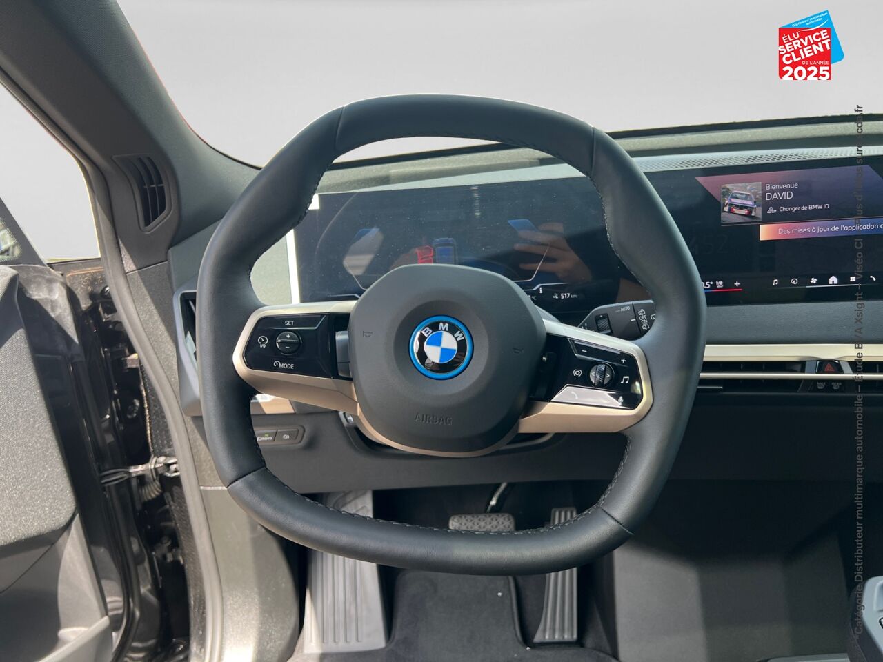 Véhicule d'occasion BMW IX XDRIVE50 523CH EDITION SPORT chez Renault Saint-Louis