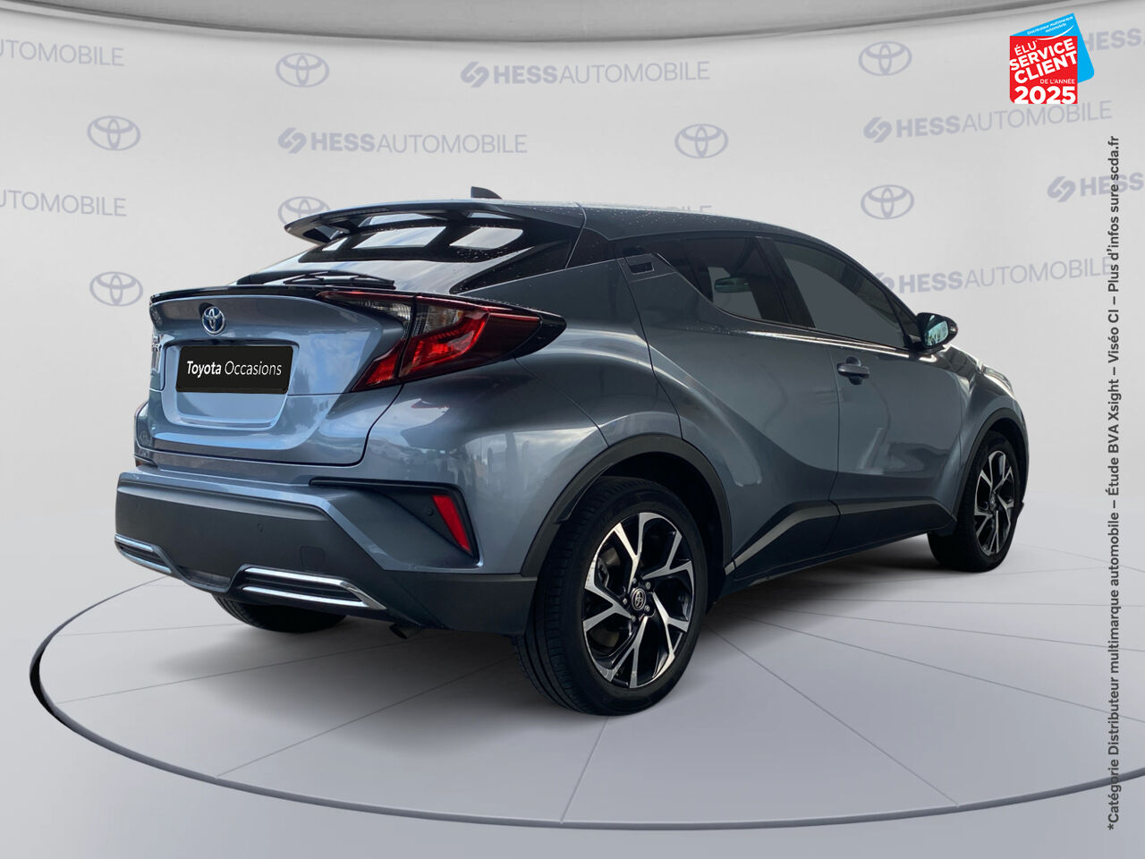 Véhicule d'occasion TOYOTA C-HR 184H EDITION 2WD E-CVT MY20 CAMERA chez Toyota Thionville