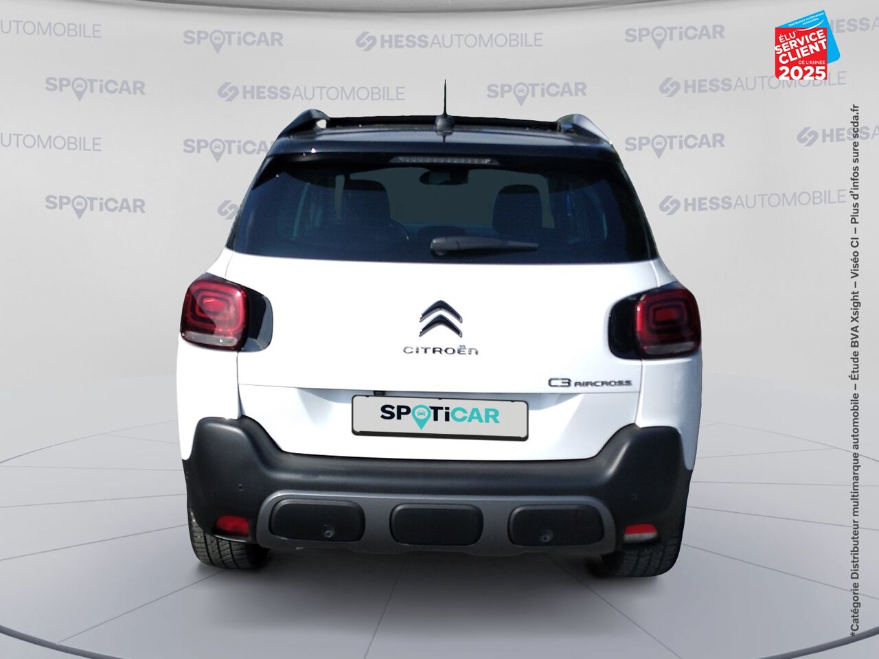 Véhicule d'occasion CITROEN C3 AIRCROSS PURETECH 110CH SS SHINE EAT6 E6.D-TEMP 114G chez HESS Automobile