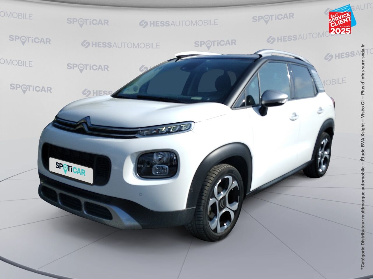Véhicule d'occasion CITROEN C3 AIRCROSS PURETECH 110CH SS SHINE EAT6 E6.D-TEMP 114G chez HESS Automobile