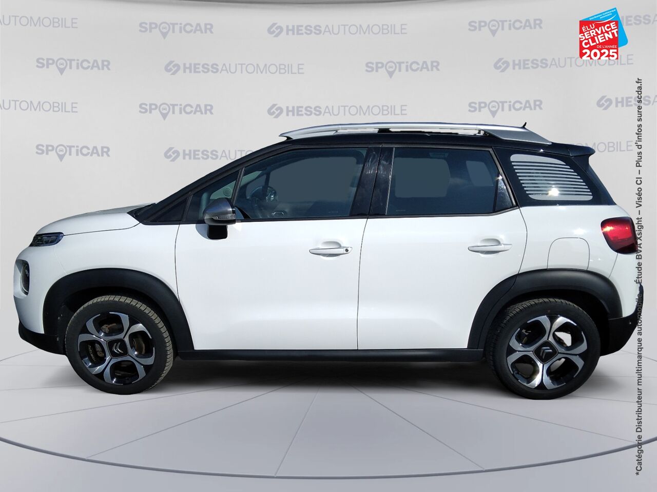 Véhicule d'occasion CITROEN C3 AIRCROSS PURETECH 110CH SS SHINE EAT6 E6.D-TEMP 114G chez HESS Automobile