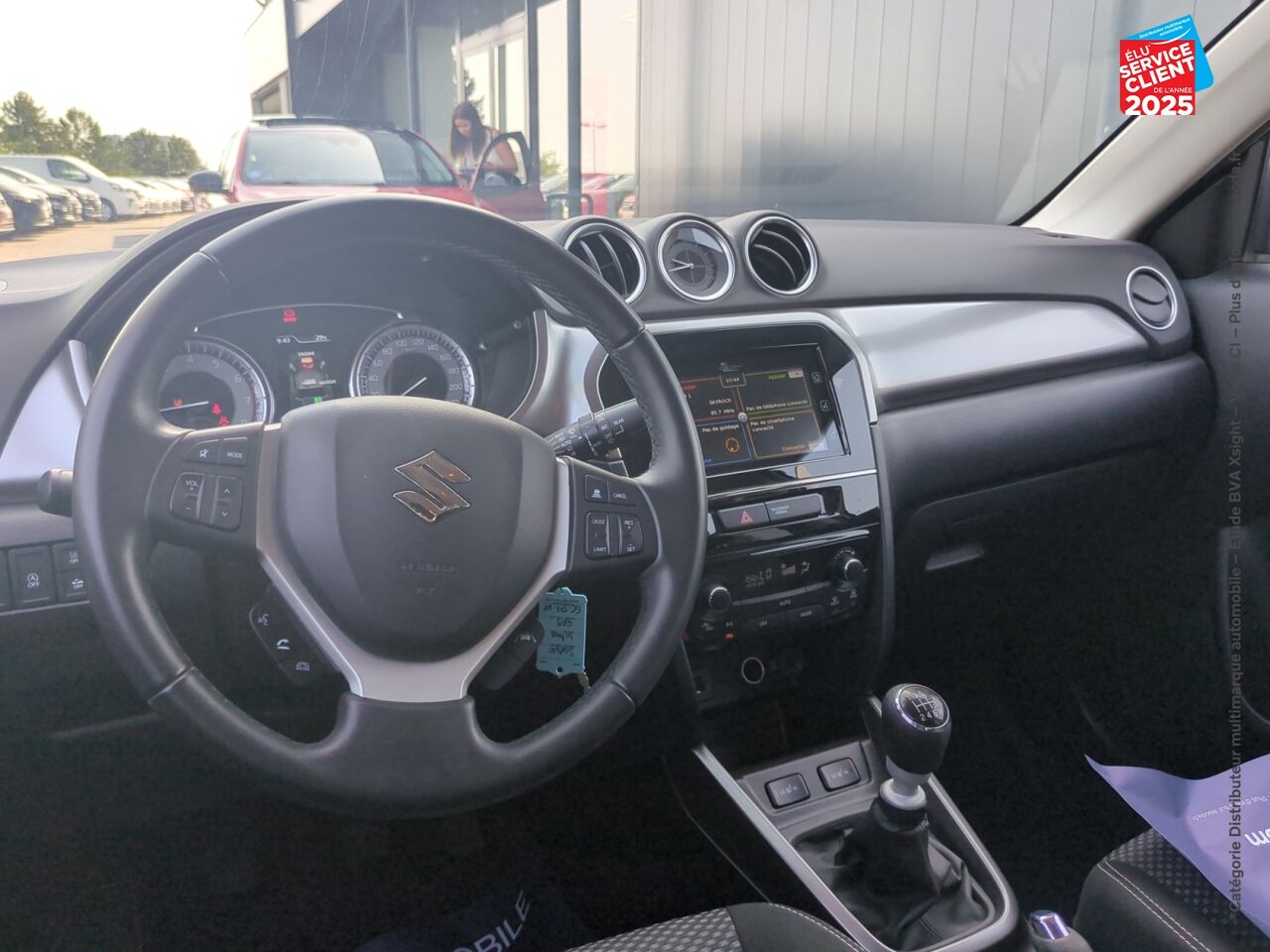 Véhicule d'occasion SUZUKI VITARA 1.4 BOOSTERJET HYBRID 129CH PRIVILEGE chez Renault Saint-Louis