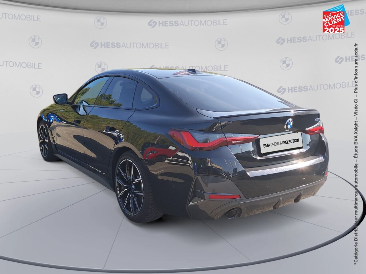 Véhicule d'occasion BMW SERIE 4 GRAN COUPE 420IA 184CH M SPORT TOUVRANT SIEGES CHAUF/CUIR GPS CAMERA H/KARDON chez Toyota Thionville