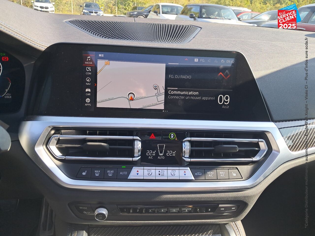 Véhicule d'occasion BMW SERIE 4 GRAN COUPE 420IA 184CH M SPORT TOUVRANT SIEGES CHAUF/CUIR GPS CAMERA H/KARDON chez Toyota Thionville