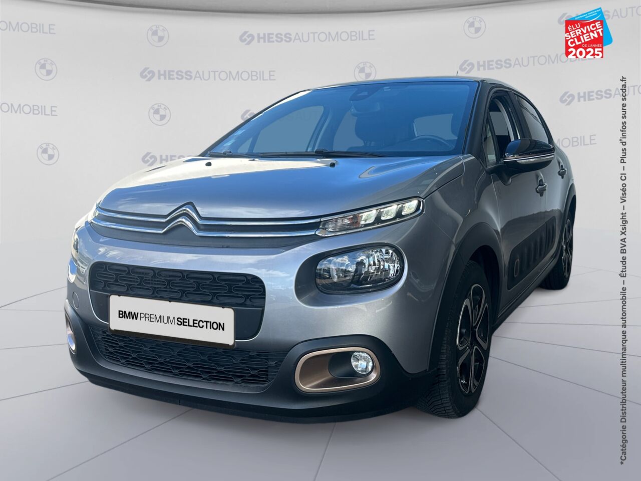 Véhicule d'occasion CITROEN C3 1.5 BLUEHDI 100CH S/S SHINE E6.D GPS CARPLAY chez Renault Sélestat