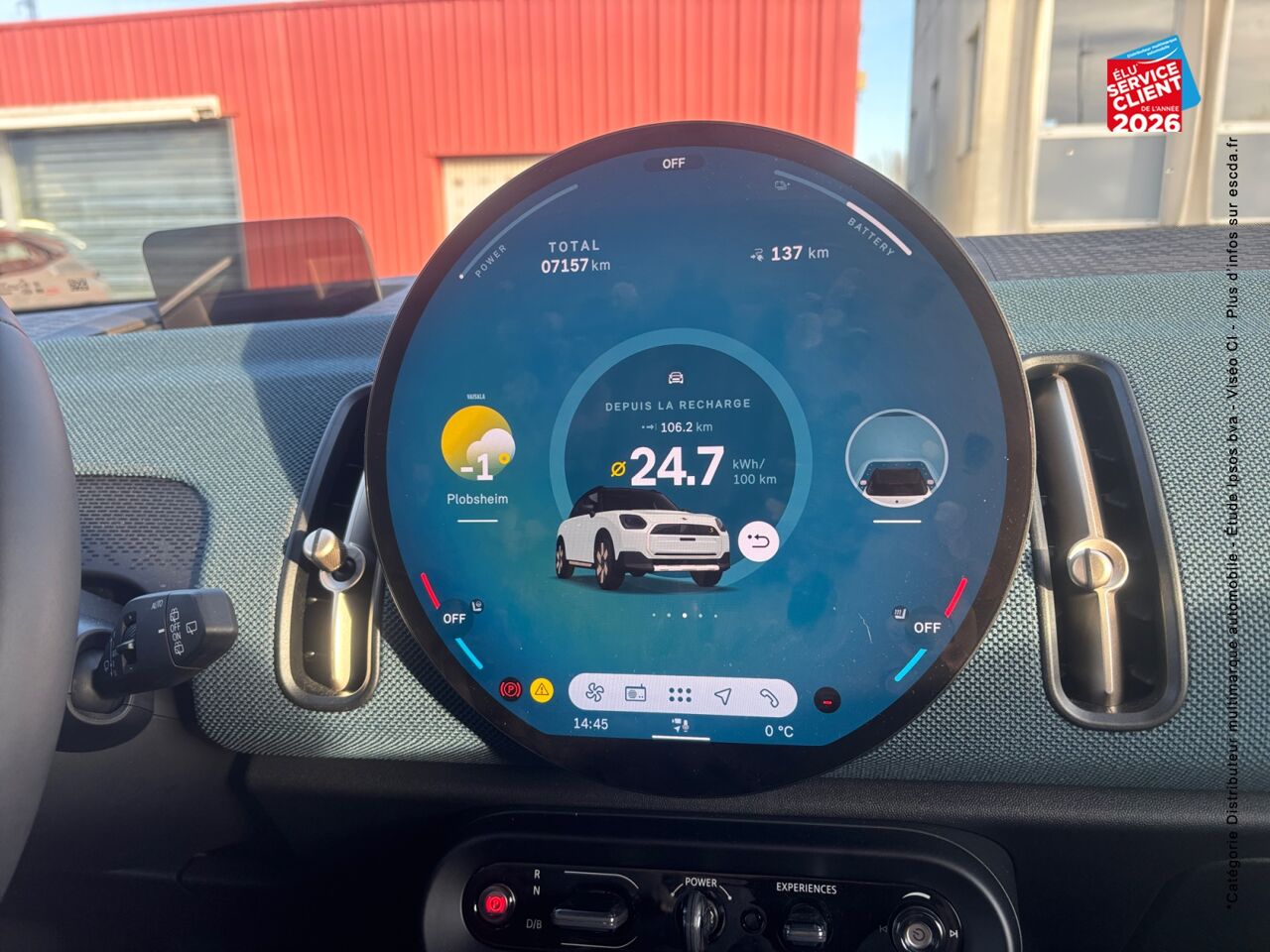 chez MINI Besançon
