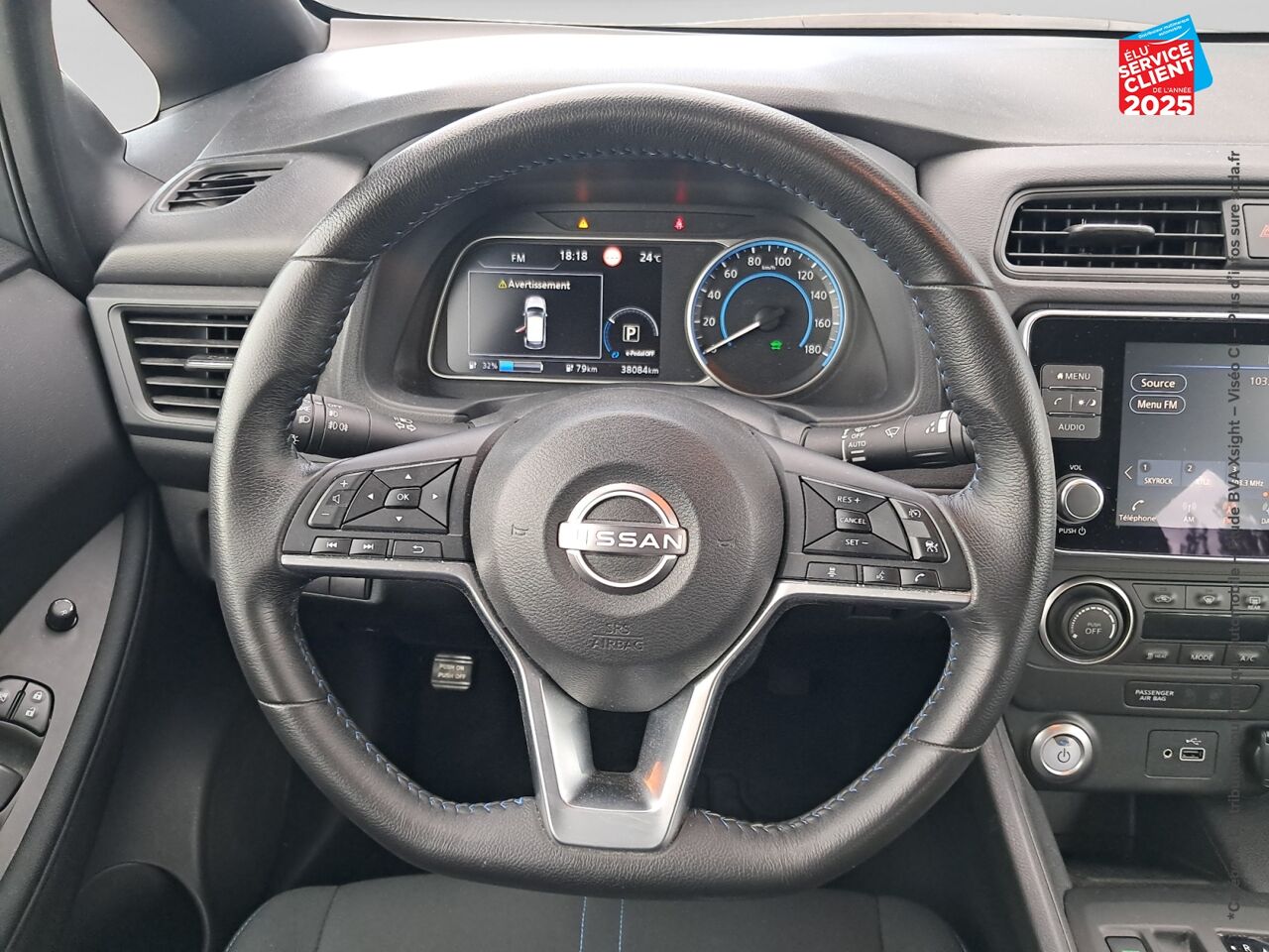 Véhicule d'occasion NISSAN LEAF 150CH 40KWH ACENTA 22 chez Renault Saint-Louis