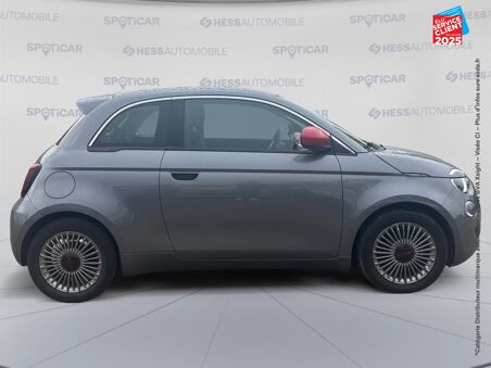 FIAT 500 E 95CH RED MY23