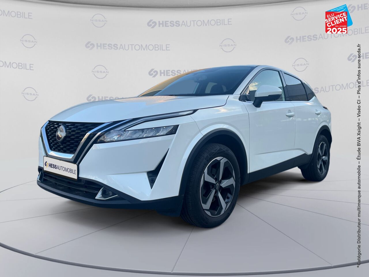 Véhicule d'occasion NISSAN QASHQAI 1.3 MILD HYBRID 158CH N-CONNECTA XTRONIC 2022 chez Renault Colmar