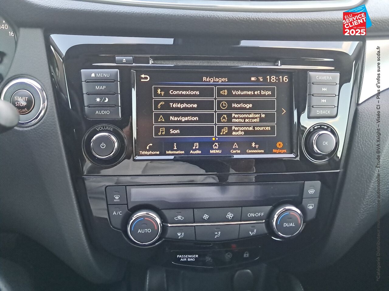 Véhicule d'occasion NISSAN QASHQAI 1.7 DCI 150CH TEKNA 2019 chez Nissan Qashqai occasion