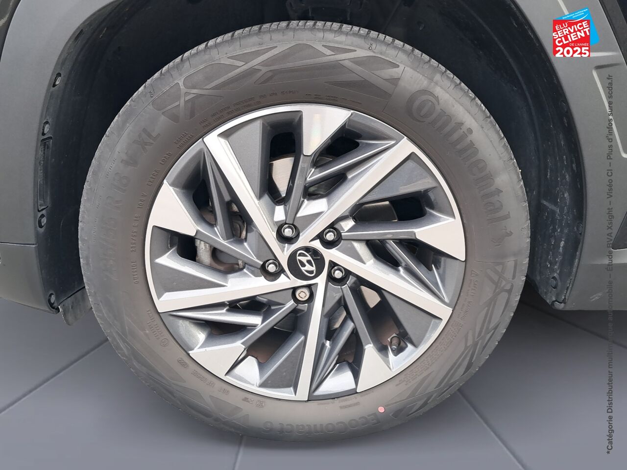 Véhicule d'occasion HYUNDAI TUCSON 1.6 T-GDI 150CH HYBRID 48V CREATIVE DCT7 TOUVRANT SIEGES CHAUF CAMERA chez Toyota Sarreguemines