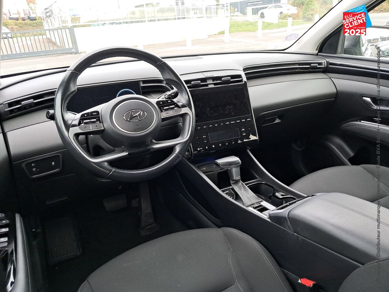 Véhicule d'occasion HYUNDAI TUCSON 1.6 T-GDI 150CH HYBRID 48V CREATIVE DCT7 TOUVRANT SIEGES CHAUF CAMERA chez Toyota Sarreguemines