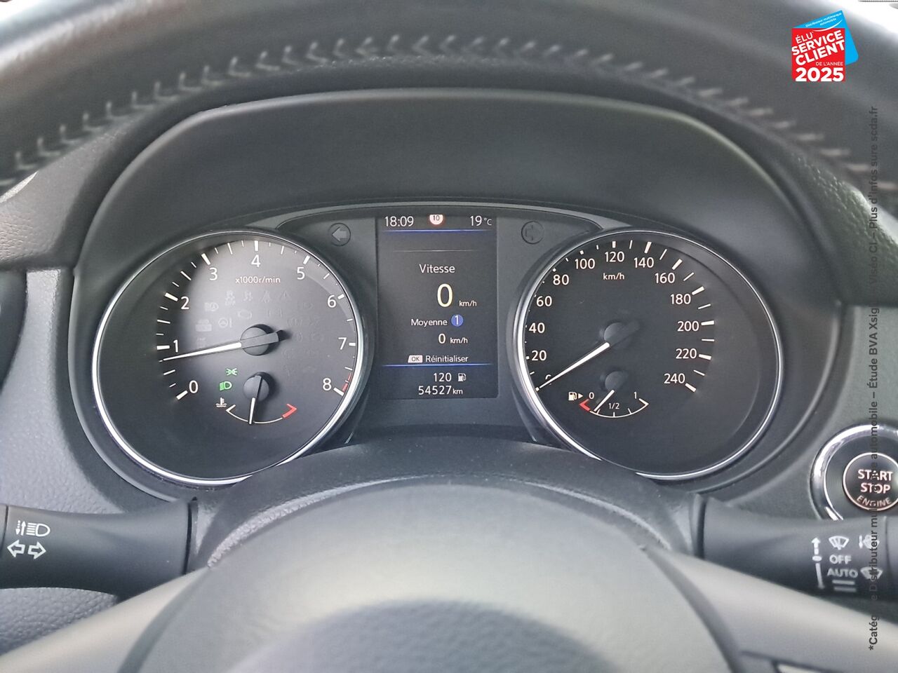 Véhicule d'occasion NISSAN QASHQAI 1.3 DIG-T 160CH N-CONNECTA EURO6D-T TPANO CAMERA GPS chez Nissan Qashqai occasion