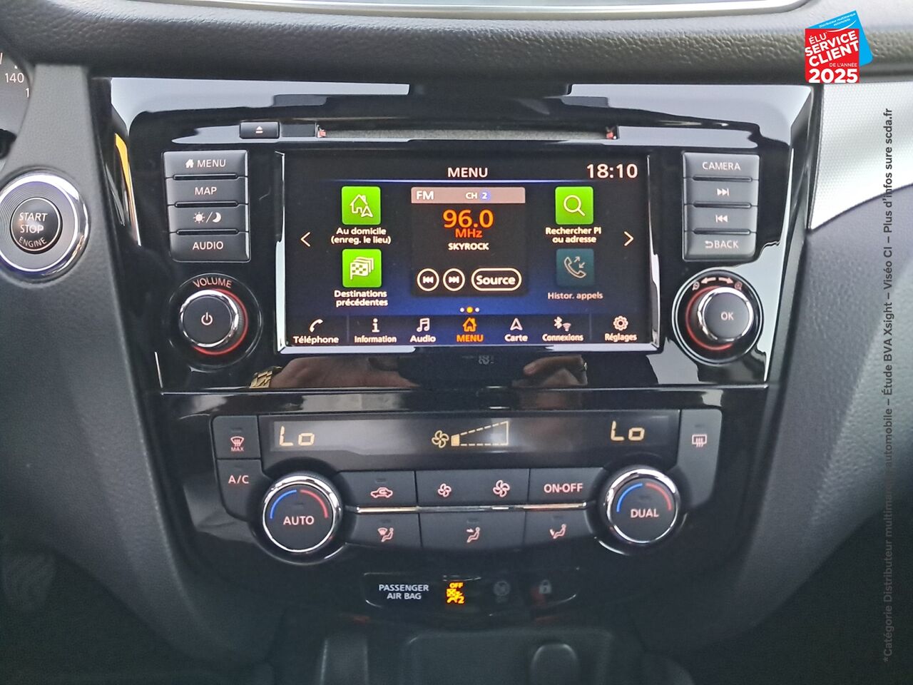 Véhicule d'occasion NISSAN QASHQAI 1.3 DIG-T 160CH N-CONNECTA EURO6D-T TPANO CAMERA GPS chez Nissan Qashqai occasion