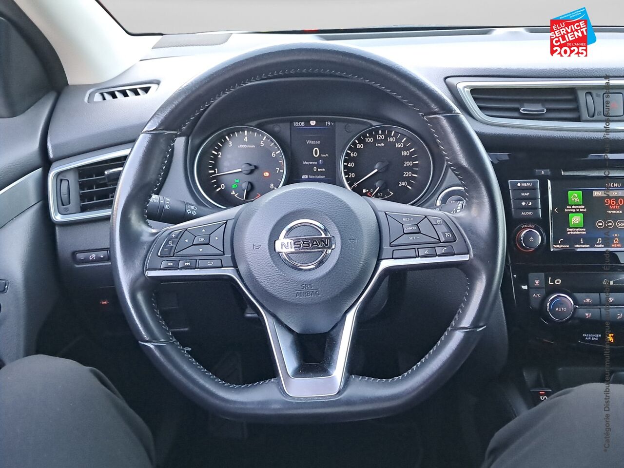 Véhicule d'occasion NISSAN QASHQAI 1.3 DIG-T 160CH N-CONNECTA EURO6D-T TPANO CAMERA GPS chez Nissan Qashqai occasion