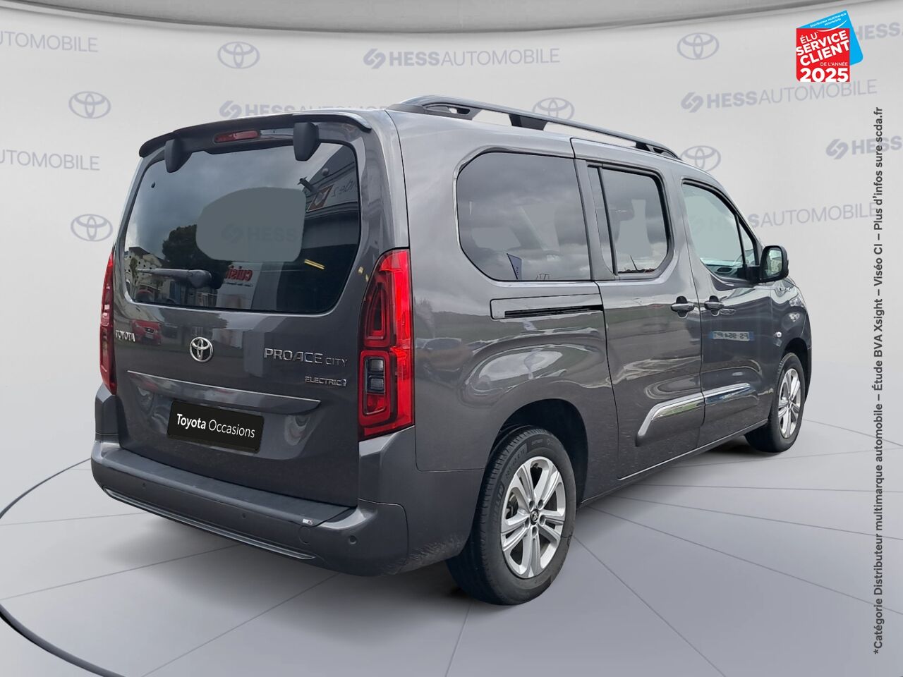 Véhicule d'occasion TOYOTA PROACE CITY VERSO PROACE VERSO LONG ELECTRIC 50 KWH EXECUTIVE CAMERA CARPLAY chez Toyota Sarreguemines